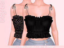 .Safira. Riana Top Black