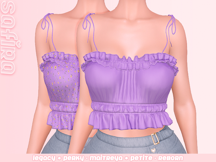 .Safira. Riana Top Lilac