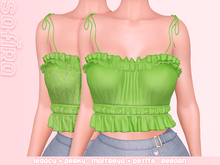 .Safira. Riana Top Lime