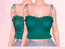 .Safira. Riana Top Teal