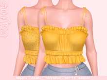 .Safira. Riana Top Yellow