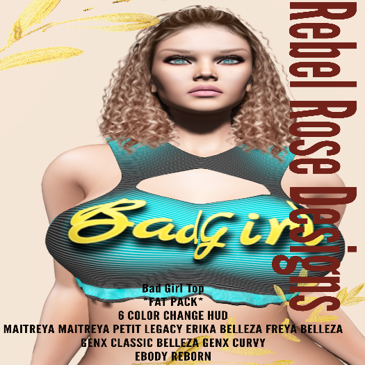 *RRD* Bad Girl Top-FatPack
