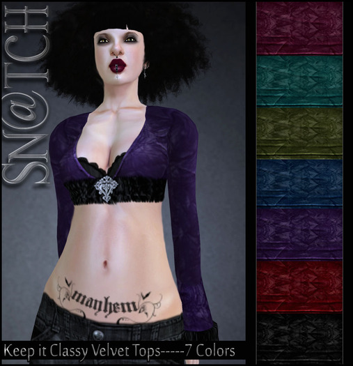 :::Sn@tch Keep it Classy Velvet Jackets:::