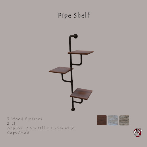 Sugarfish - Pipe Shelf