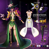 UNA. Enchantress Hat Red