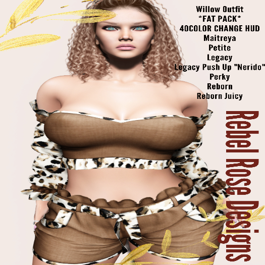 *Rebel Rose Designs* Willow Outfit