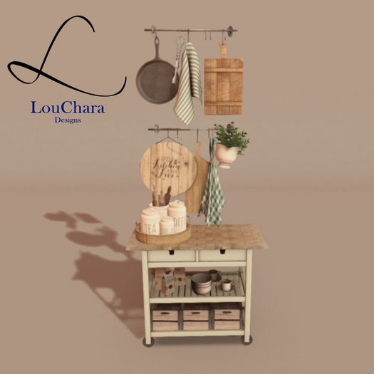 LouChara Pantry Storage