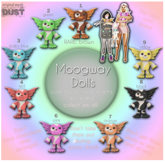 1 DUST: Moogway Brown RARE