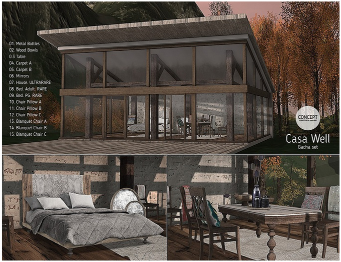 Concept} *07. Well House. RARE