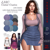 LMC TGA - Denim - Textures for the LMC Bodycon 32 - 