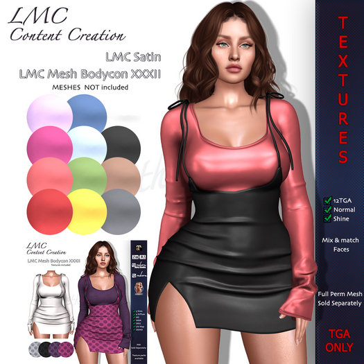 LMC TGA - Satin - Textures for the LMC Bodycon 32 -