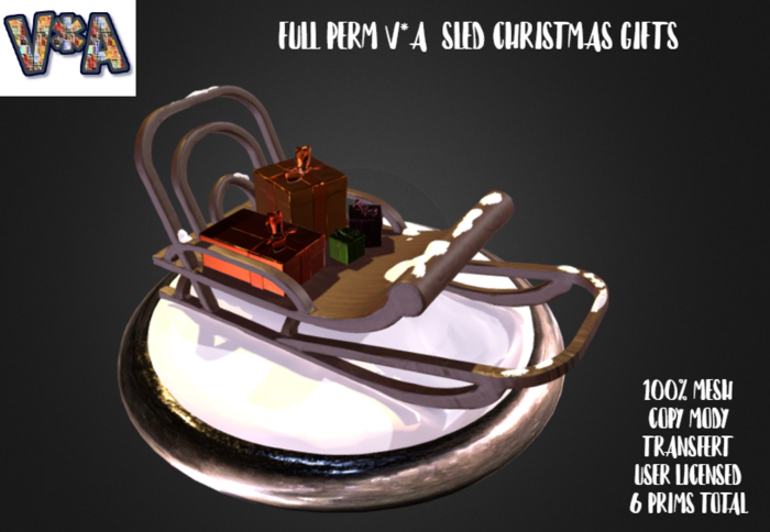 FULL PERM V*A  SLED CHRISTMAS GIFTS
