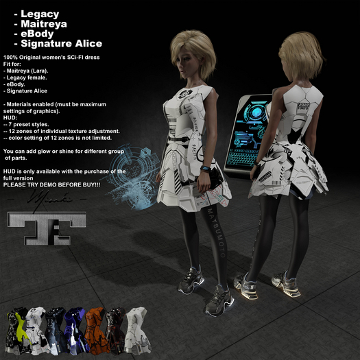-Misaki- Atomi Dress DEMO