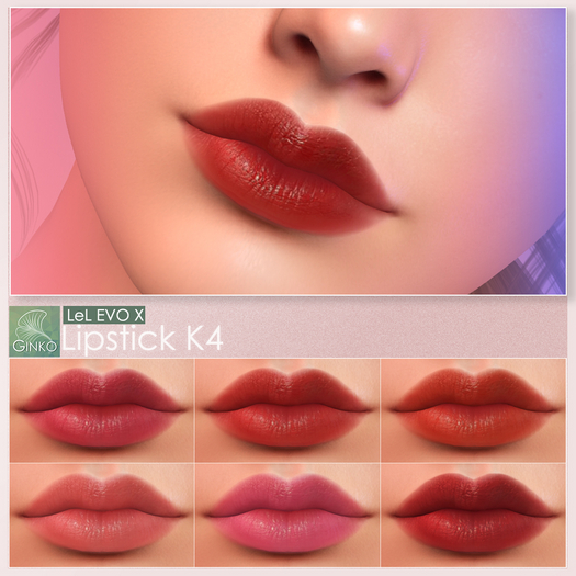 [Ginko] //DEMO//Lips K4 applier HUD - LeL EVO X