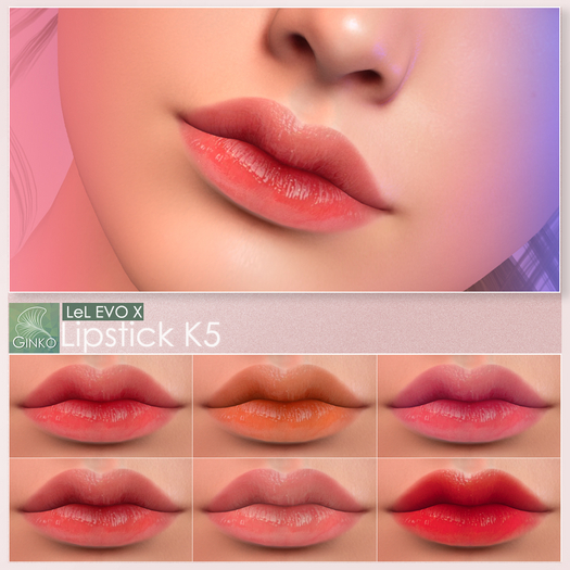 [Ginko] //DEMO//Lips K5 applier HUD - LeL EVO X