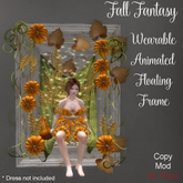 * Fall Fantasy Green Frame *