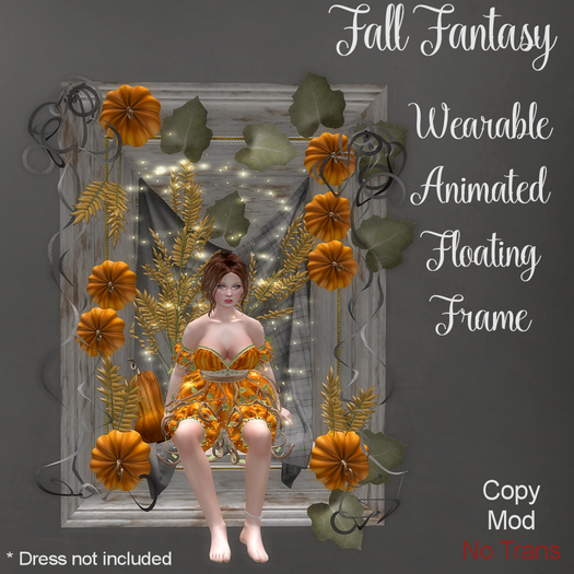 * Fall Fantasy Grey Frame *