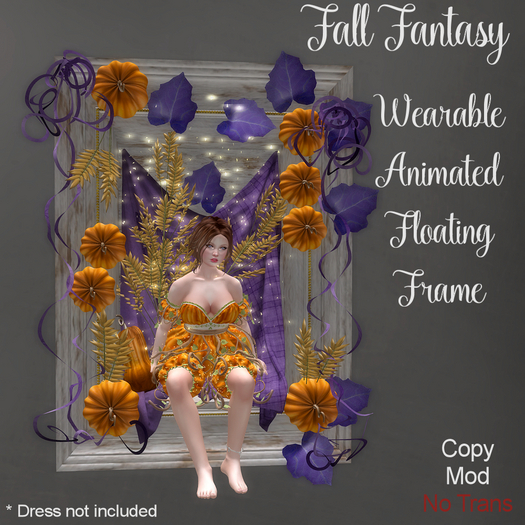 * Fall Fantasy Purple Frame *
