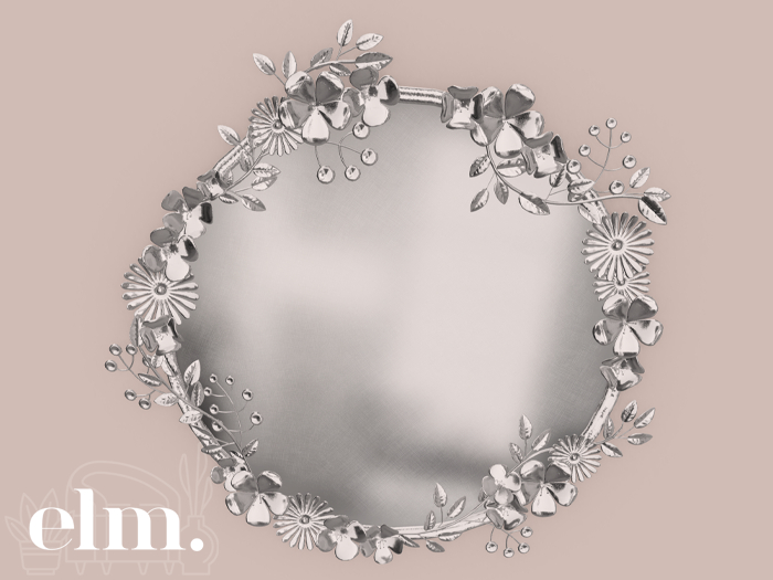 Elm. Aurelia Mirror [Silver]