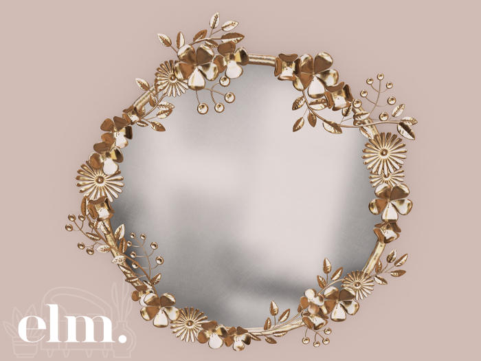 Elm. Aurelia Mirror [Gold]
