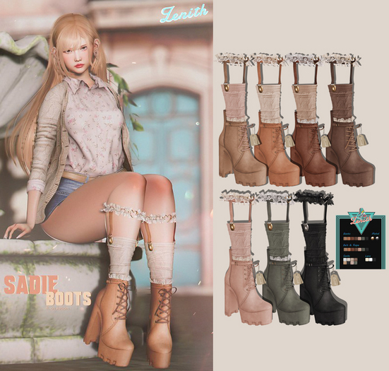 (Wear) =Zenith=Sadie Boots (All)