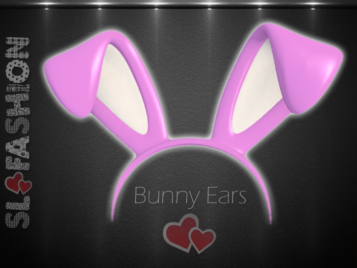  Bunny Ears  Model 2 - Pink