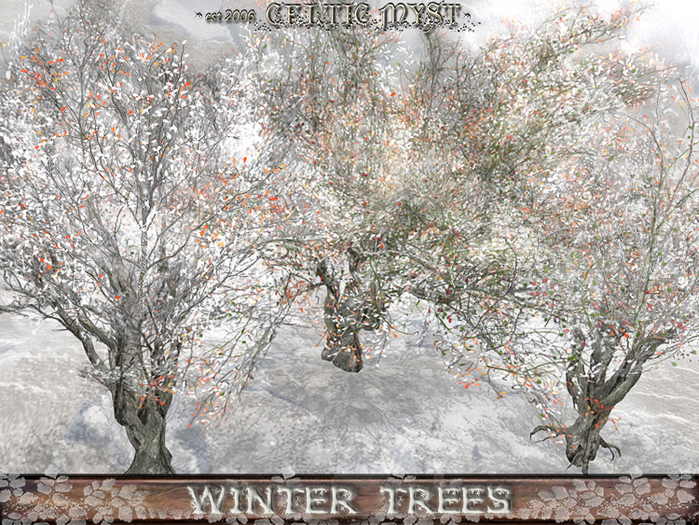 ✰:*´¨*WinterMagic*¨´*:✰ ❊ WINTER TREES ❊ ❊PROMO PACK