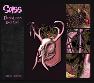 Sass [HD] Christmas Deer Skull