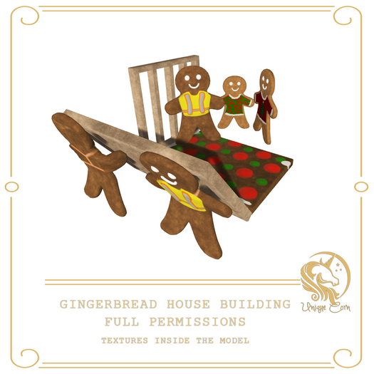 Full Perm Gingerbread House Building
