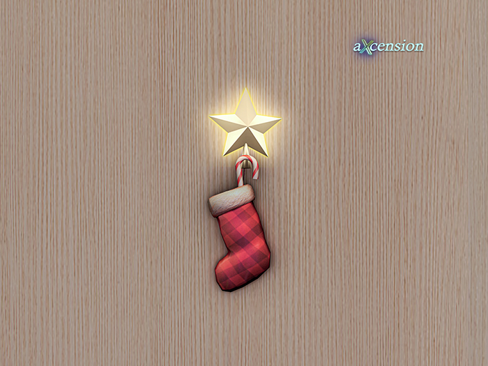 aX: Christmas Sock