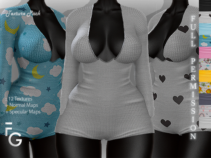 .Fragile. PACK I - 12 Textures for Full Perm Model 51