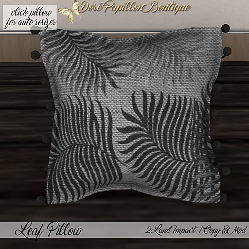 DPB Leaf Pillow - No 5