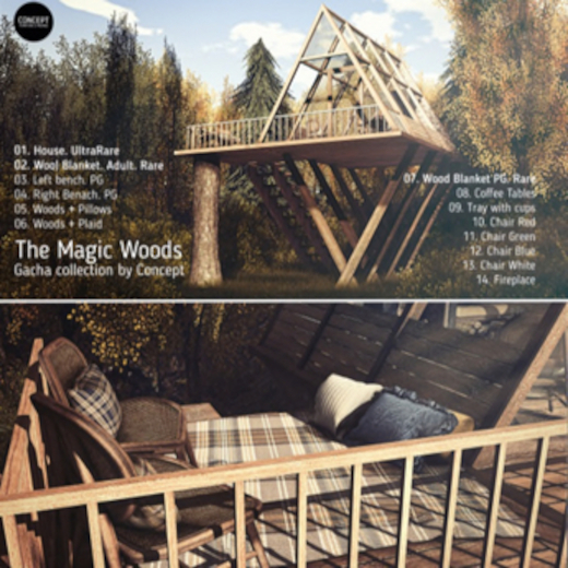 Concept} *01. TheMagicWoods. House. ULTRARARE
