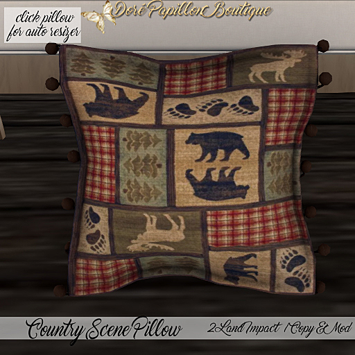 DPB Country Scene Pillow - No 5