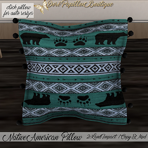 DPB Native American Pillow - No 1