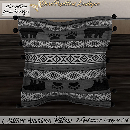 DPB Native American Pillow - No 2