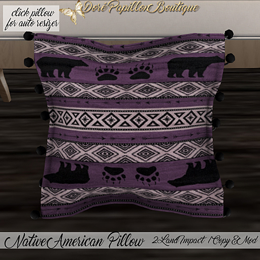 DPB Native American Pillow - No 3