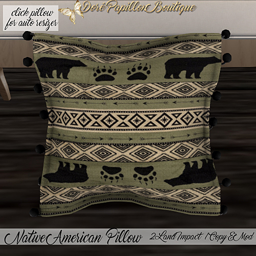 DPB Native American Pillow - No 4