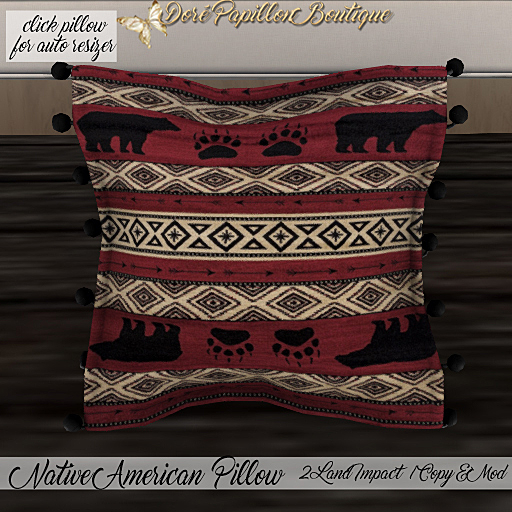 DPB Native American Pillow - No 5