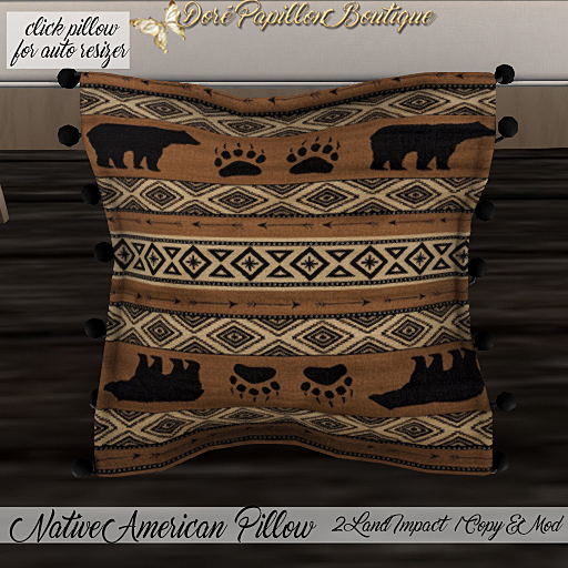 DPB Native American Pillow - No 6