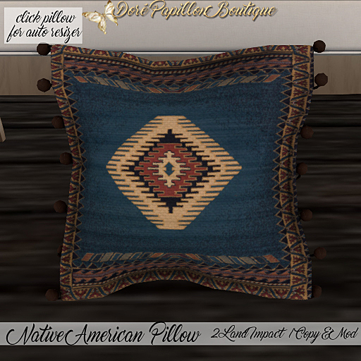 DPB Native American Pillow - No 7
