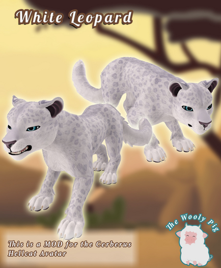 [WP] White Leopard Skin for Hellcat