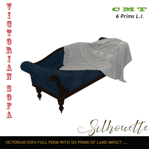 [Silhouette] - Victorian Sofa