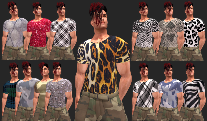 WW Tee Shirt (male) V1 - 4 MP