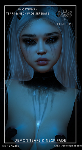 ..TENEBRE..  Demon Tears & Neck Fade