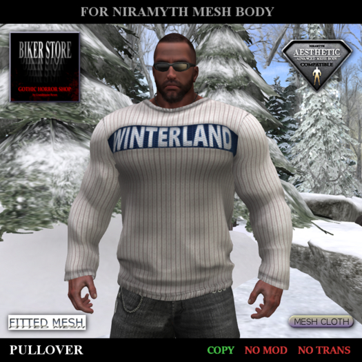 #Aesthetic KNIT PULLOVER "WINTERLAND"
