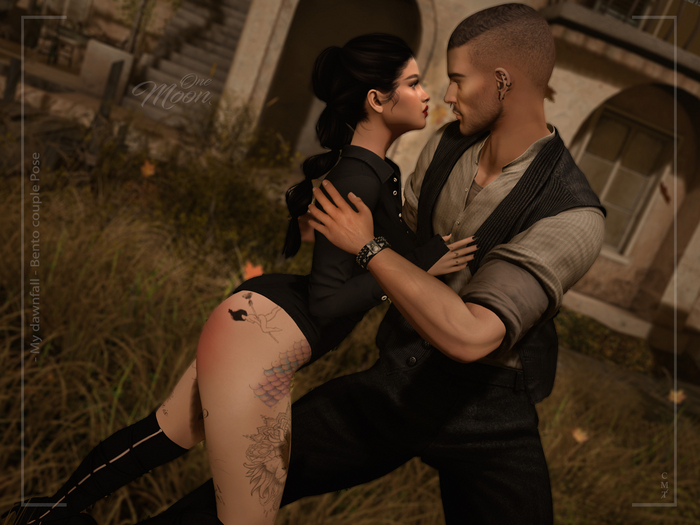 .::One Moon::. My dawnfall - Bento couple pose