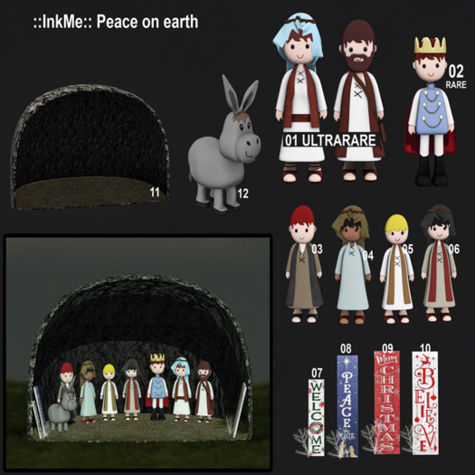 ::InkMe:: Peace on earth - Full Set