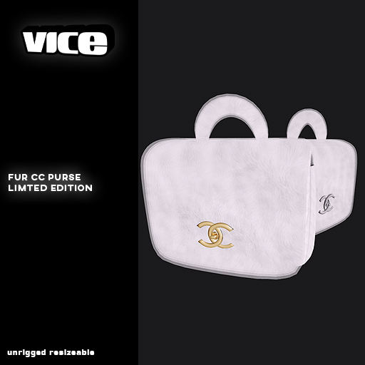 VICE. Fur CC Purse "Limited"