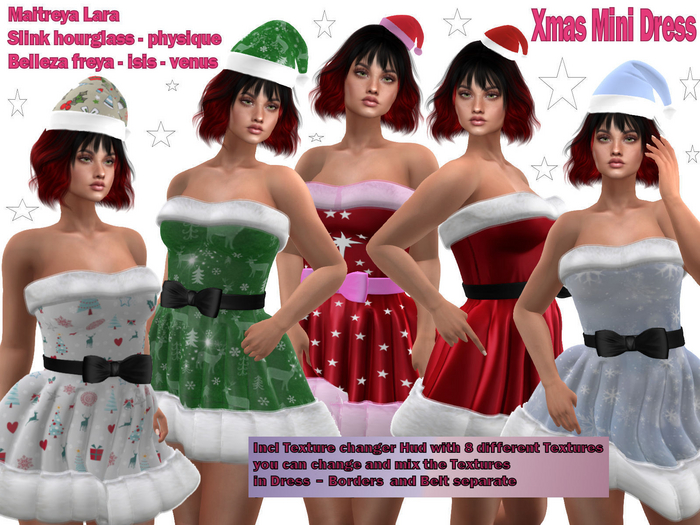Xmas Mini Dress
